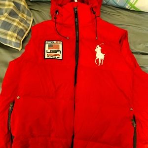 POLO RALPH LAUREN BIG PONY down filled vest